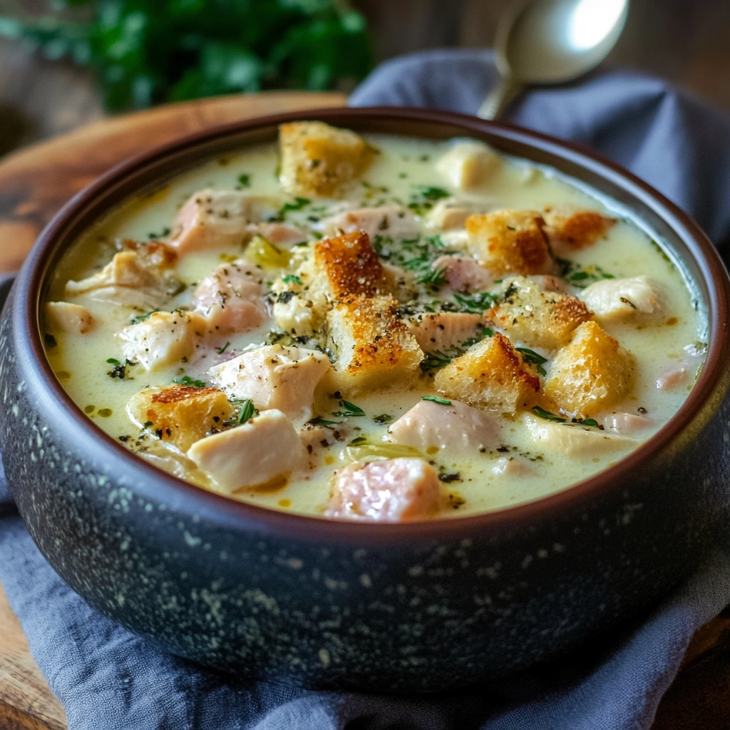 Chicken Cordon Bleu Soup