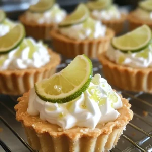 no-bake mini key lime pies