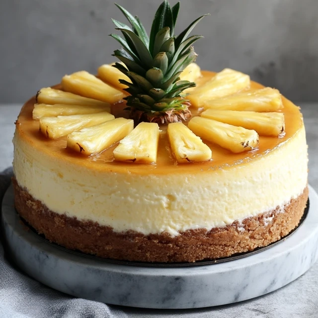 pineapple cheesecake