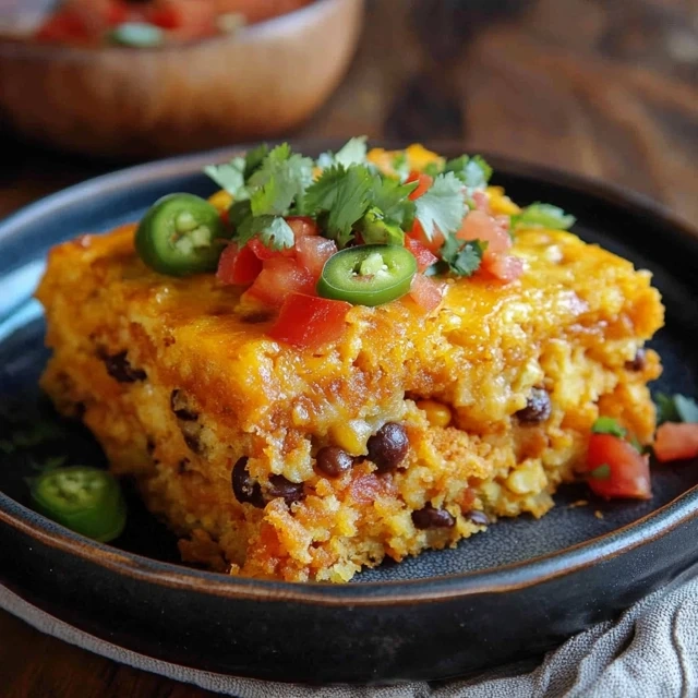 cornbread Mexican casserole