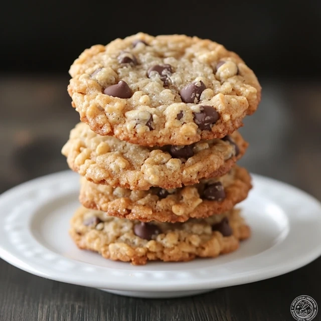 Rice Krispie Chocolate Chip Cookies