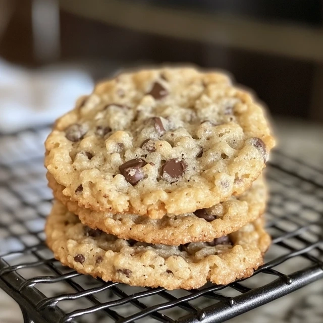 Rice Krispie Chocolate Chip Cookies