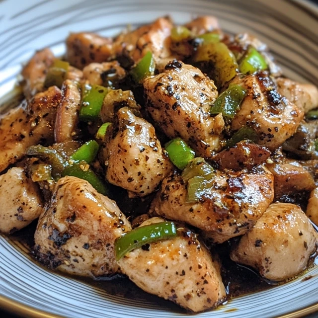 Black Pepper Chicken