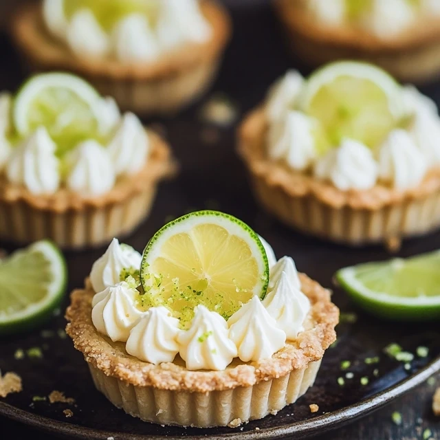 no-bake mini key lime pies