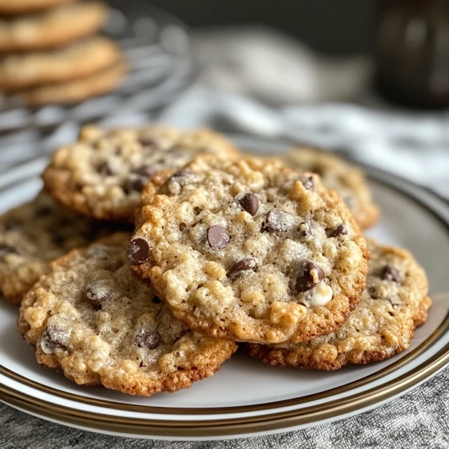 Rice Krispie Chocolate Chip Cookies