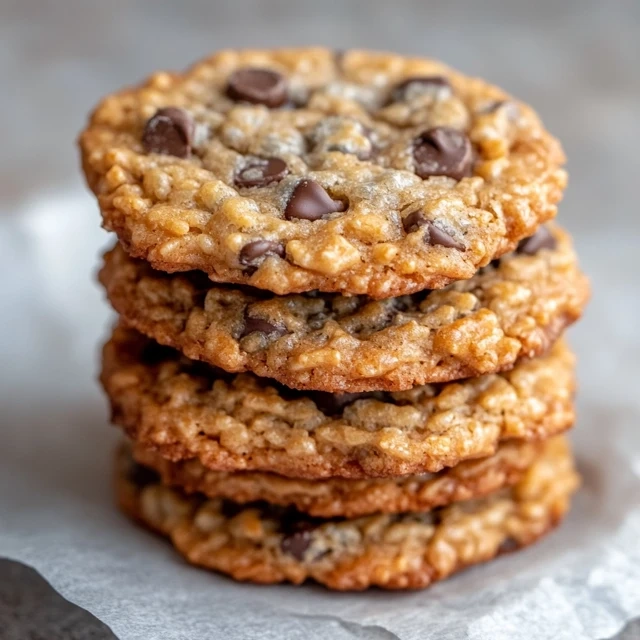 Rice Krispie Chocolate Chip Cookies