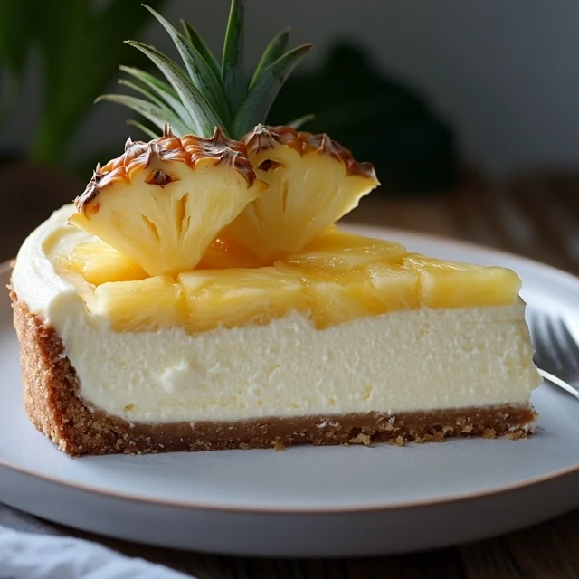 pineapple cheesecake
