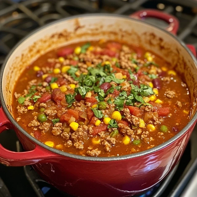 ground beef and sausage chili