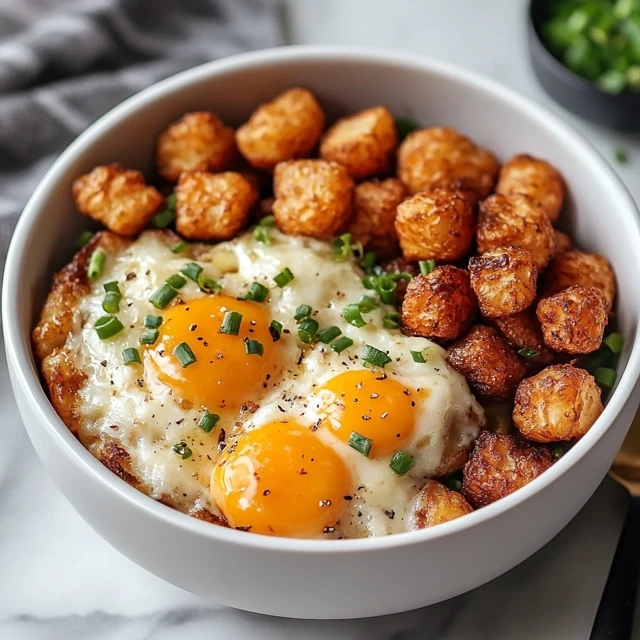 Tater Tot Breakfast Bowl