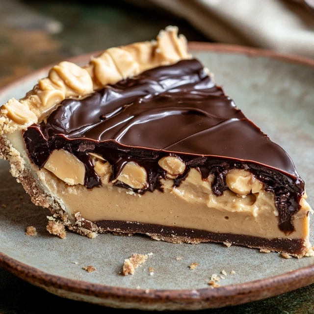chocolate peanut butter temptation pie