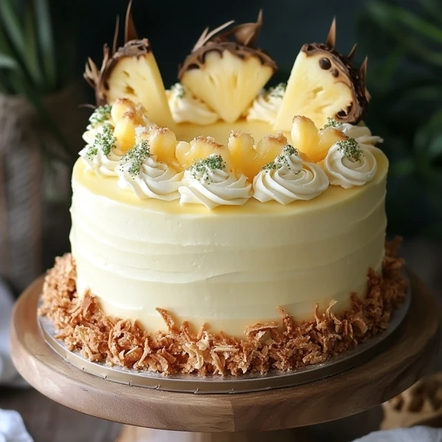 Pina Colada Cake