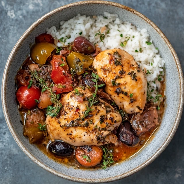 Classic Chicken Provençal