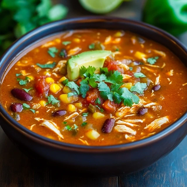 Chicken Enchilada Soup