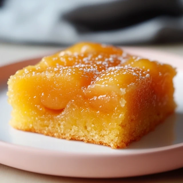 Peach Upside Down Cake