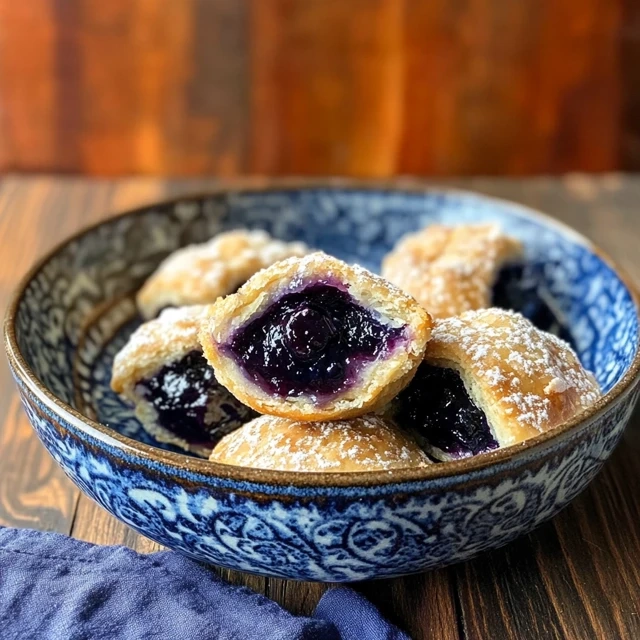 Blueberry Pie Bombs Recipe