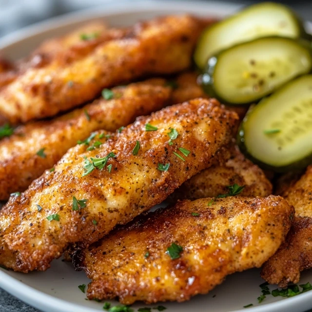 Pickle Juice Chicken Tenders