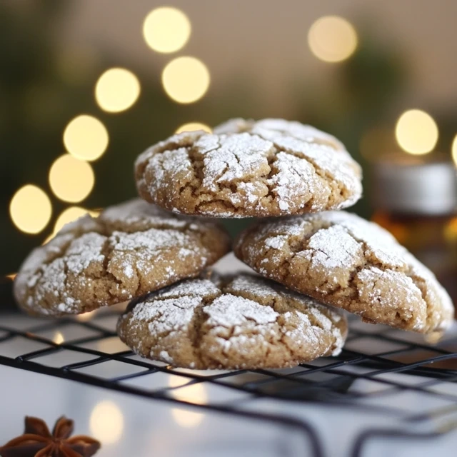 cinnamon crinkle cookies