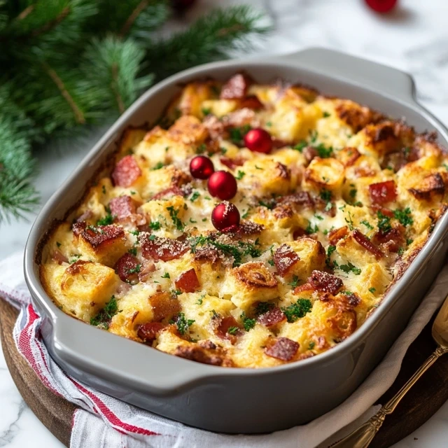 Christmas breakfast casserole