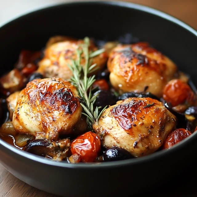 Classic Chicken Provençal
