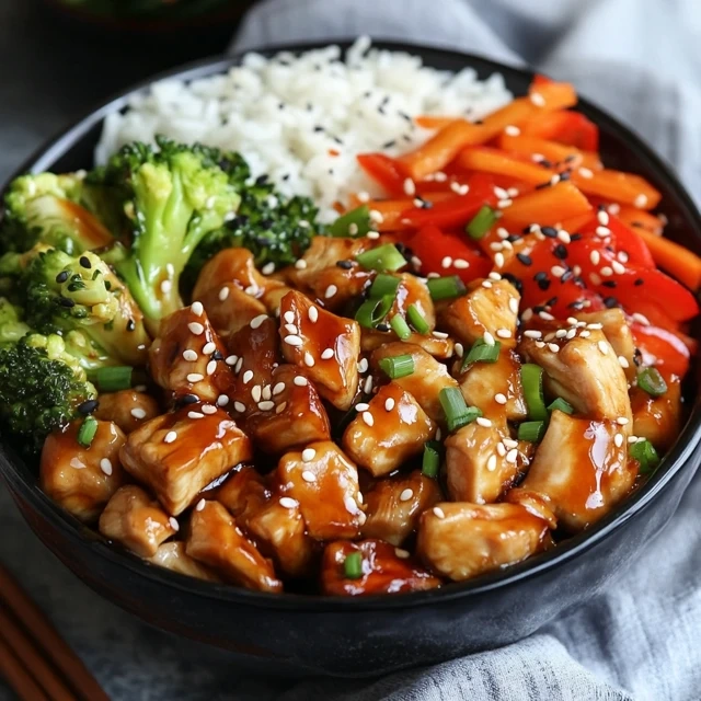  Teriyaki chicken bowls