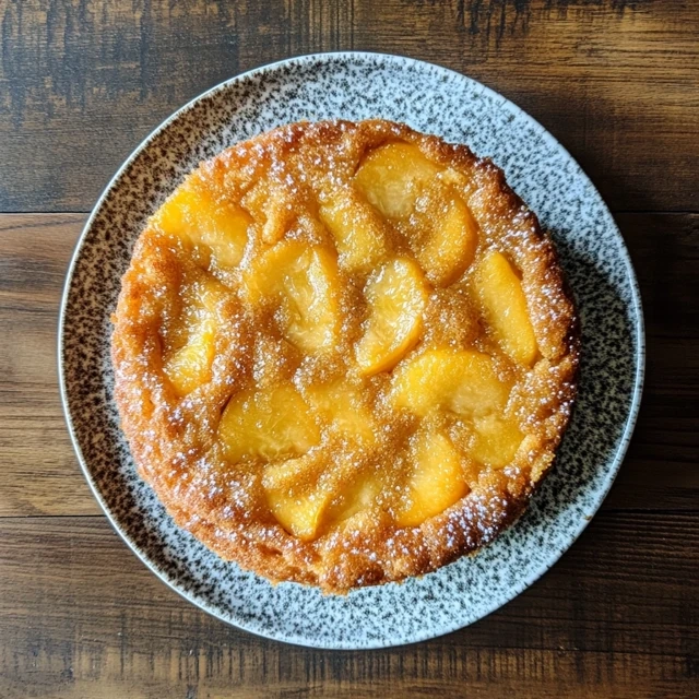 Peach Upside Down Cake