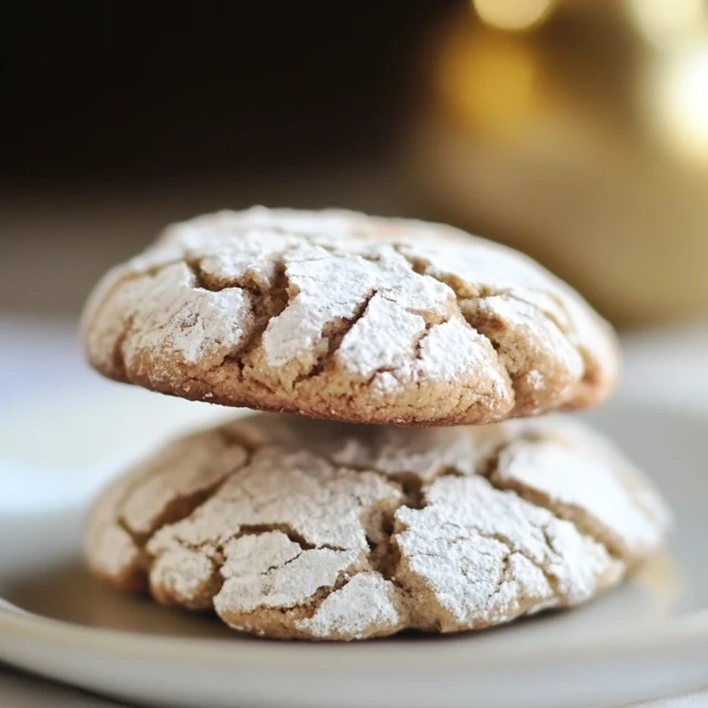 cinnamon crinkle cookies
