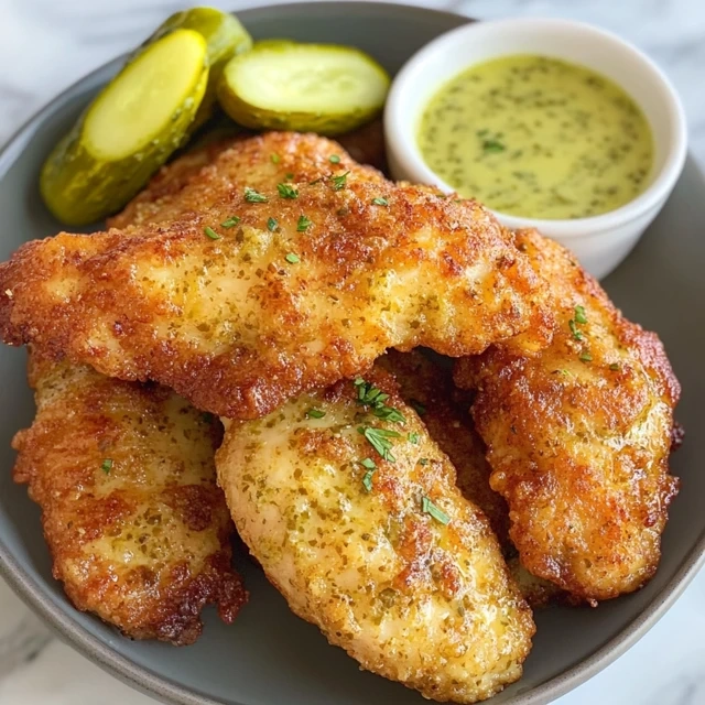 Pickle Juice Chicken Tenders