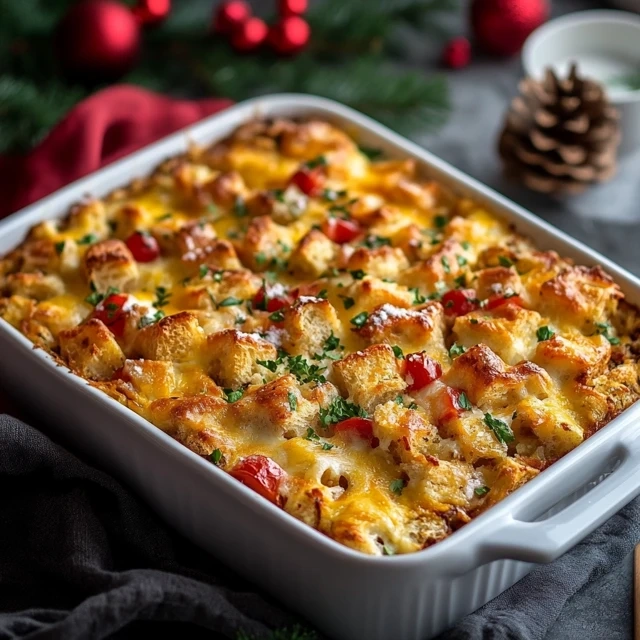 Christmas breakfast casserole