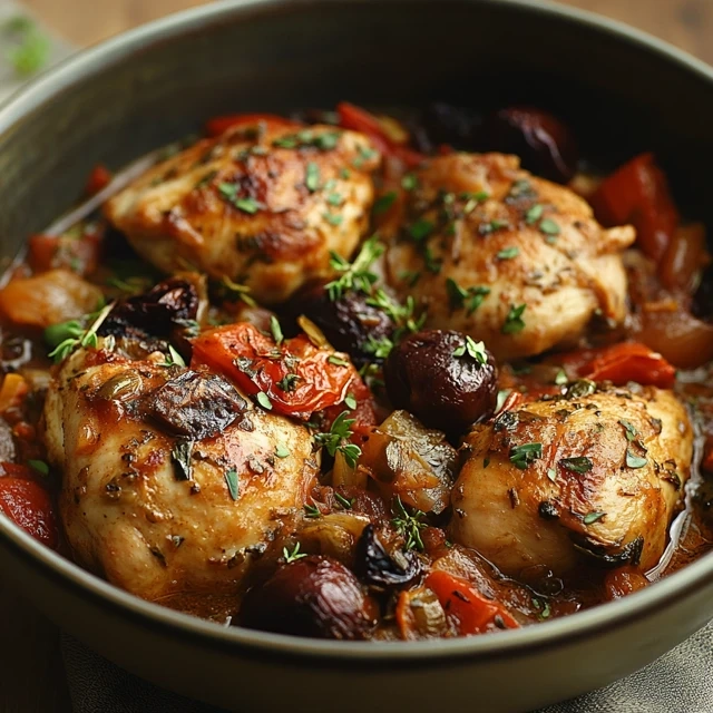 Classic Chicken Provençal