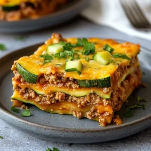 Easy Keto Zucchini Lasagna