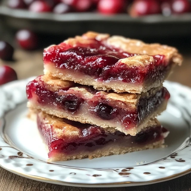 cherry pie bars recipe