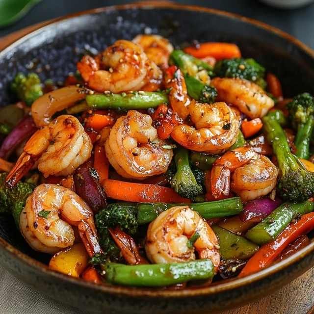 Shrimp Stir Fry with Vegetables