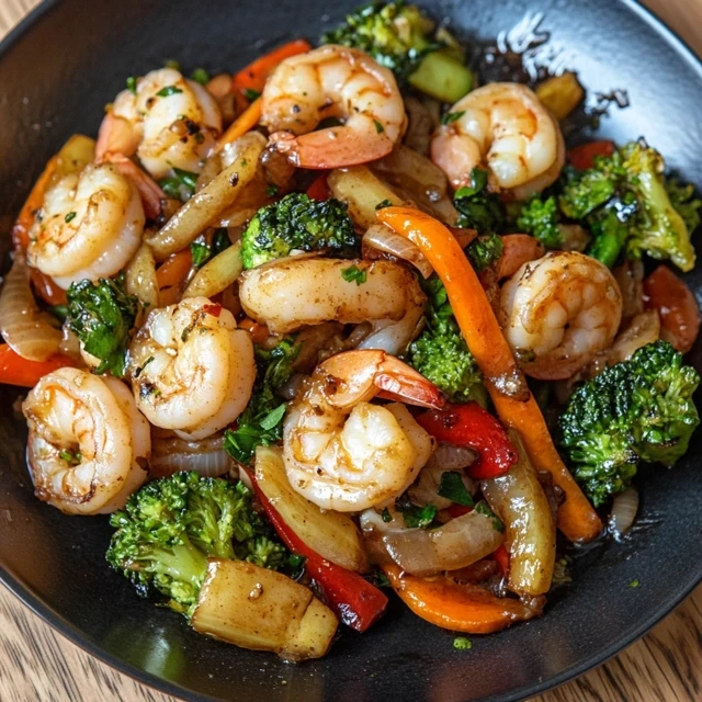 Shrimp Stir Fry with Vegetables