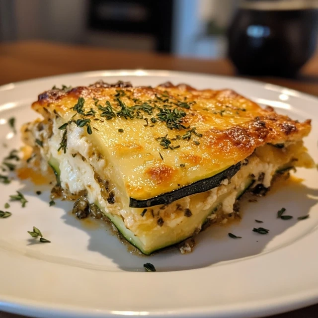 Easy Keto Zucchini Lasagna
