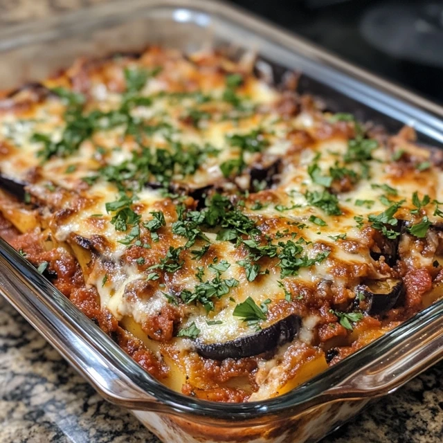 Eggplant lasagna