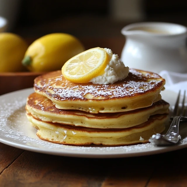 lemon ricotta pancakes
