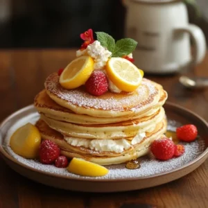 lemon ricotta pancakes
