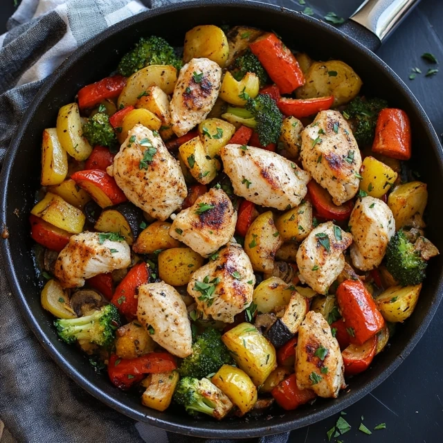 Chicken and Veggie Skillet