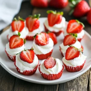 Strawberry Cream Cheese Bites Recipe