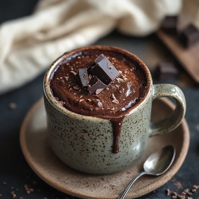 Keto Chocolate Mug Cake
