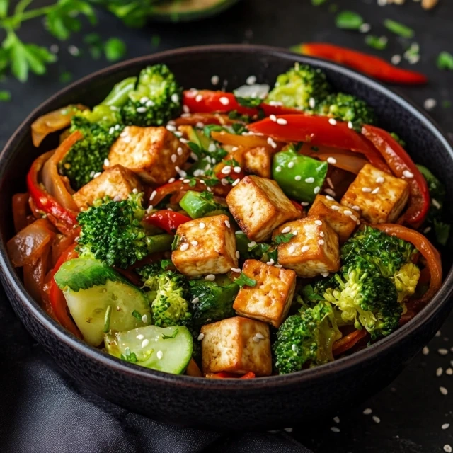 Tofu And Veggie Stir-Fry