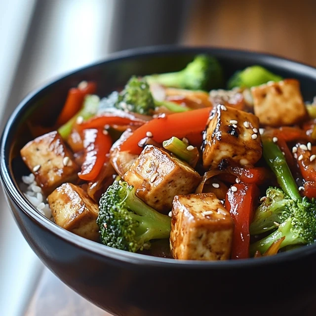 Tofu And Veggie Stir-Fry