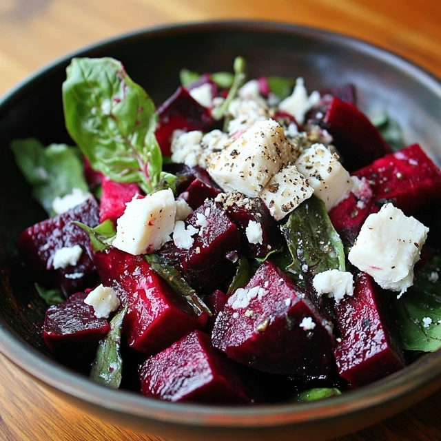 Beet and Goat Cheese Salad