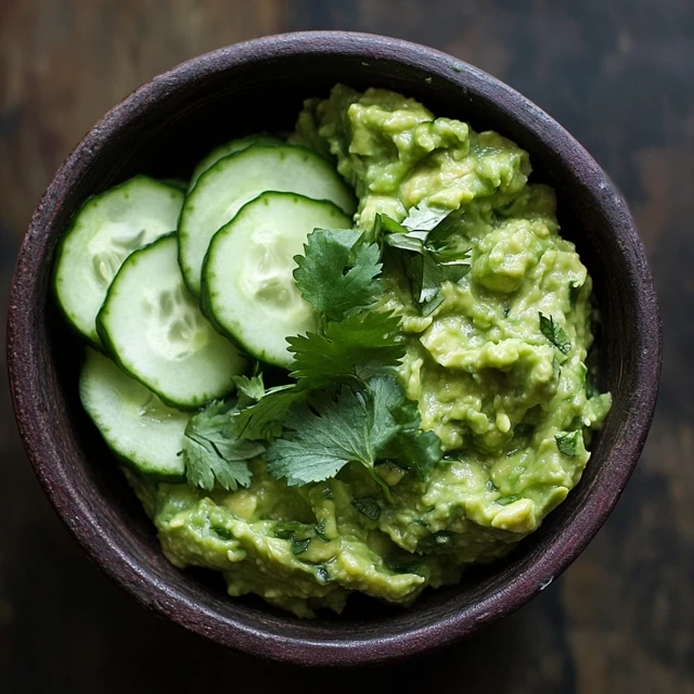 Cucumber and Guacamole