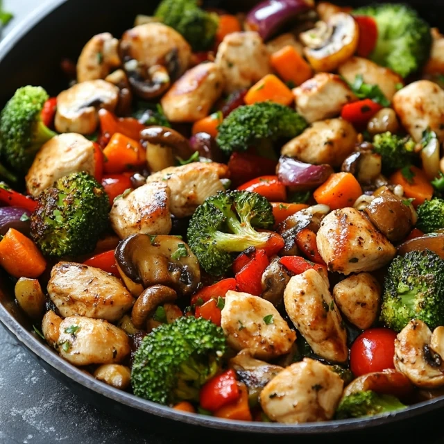 Chicken and Veggie Skillet