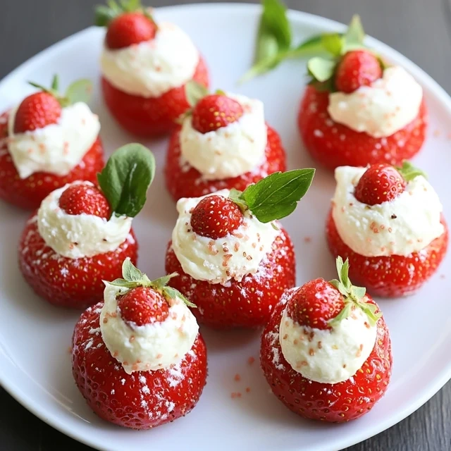 Strawberry Cream Cheese Bites Recipe