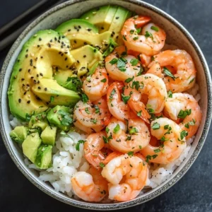 Shrimp And Avocado Bowl