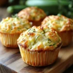 Zucchini And Cheese Muffins