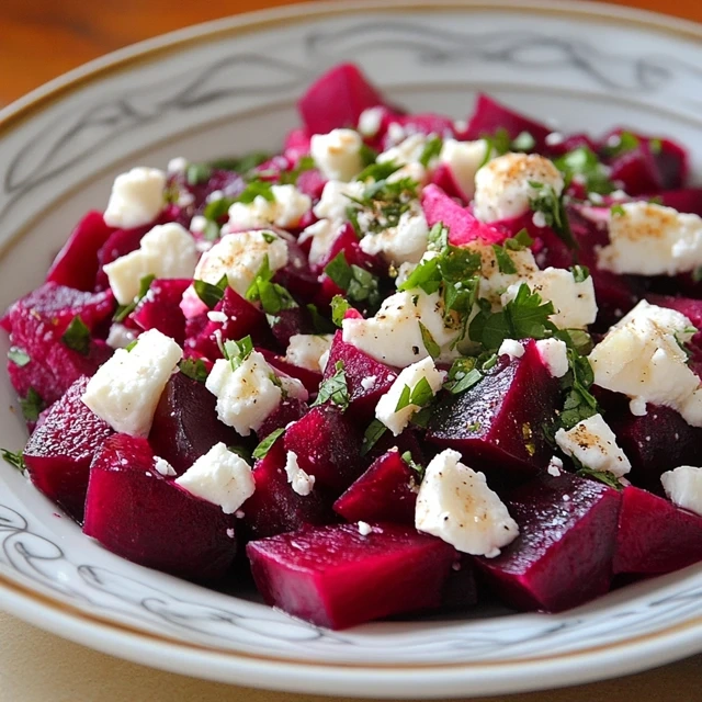 Beet and Goat Cheese Salad