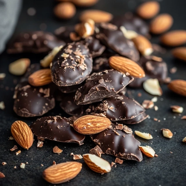 Dark Chocolate Almond Clusters